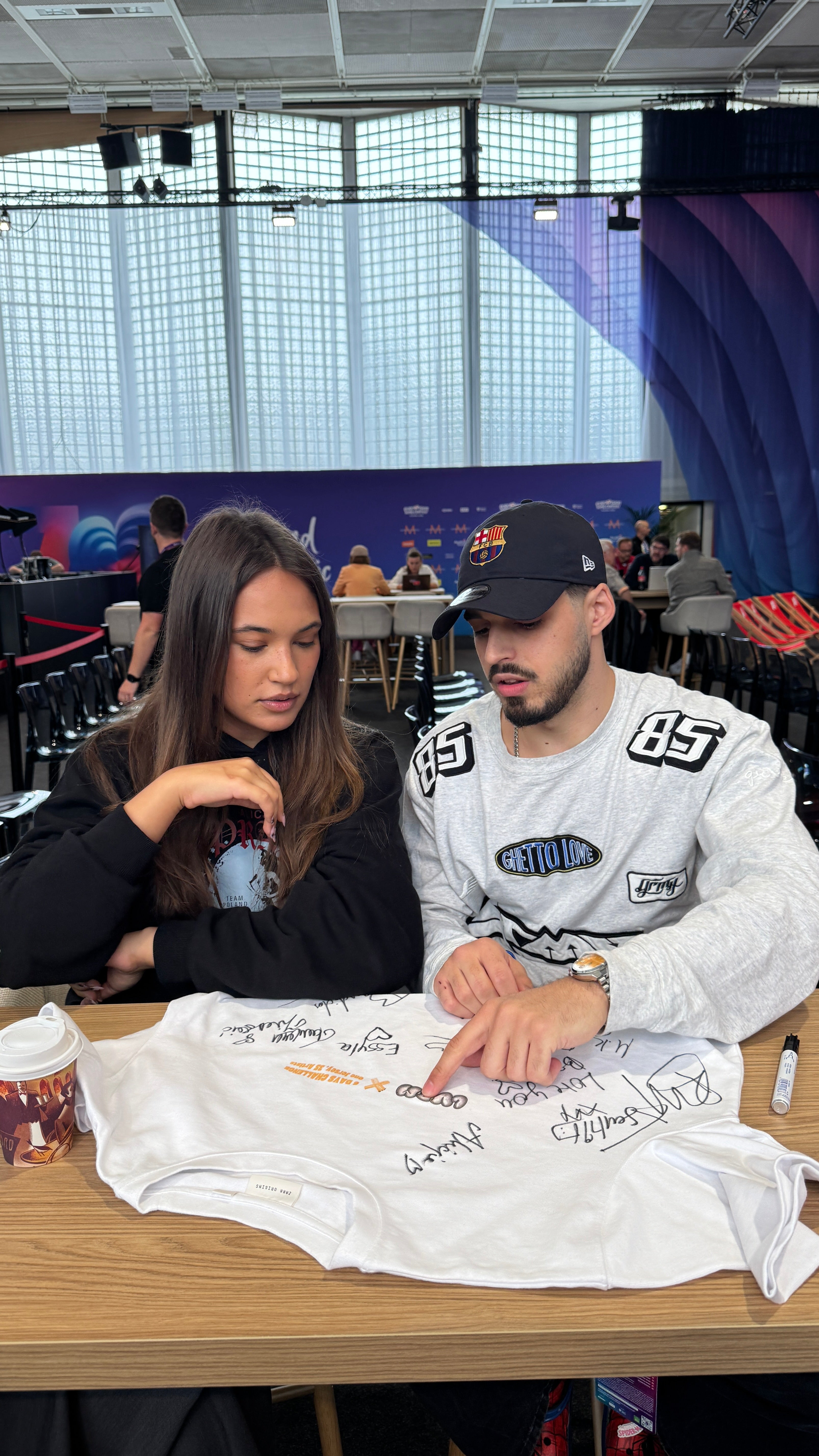 'THE JERSEY' CAMISETA AUTOGRAFIADA EUROVISION 2026