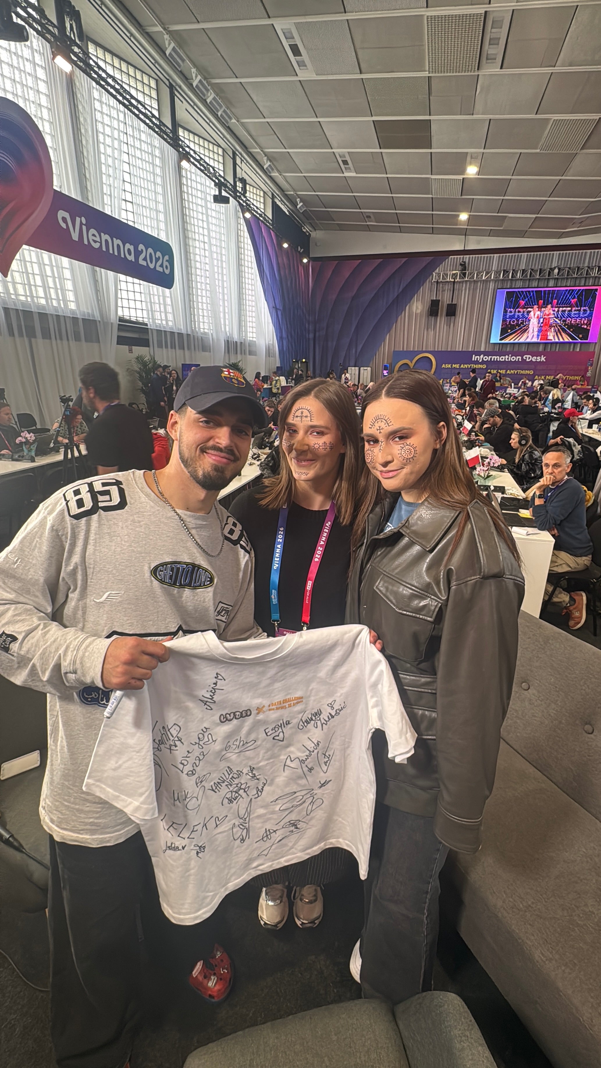 'THE JERSEY' CAMISETA AUTOGRAFIADA EUROVISION 2026