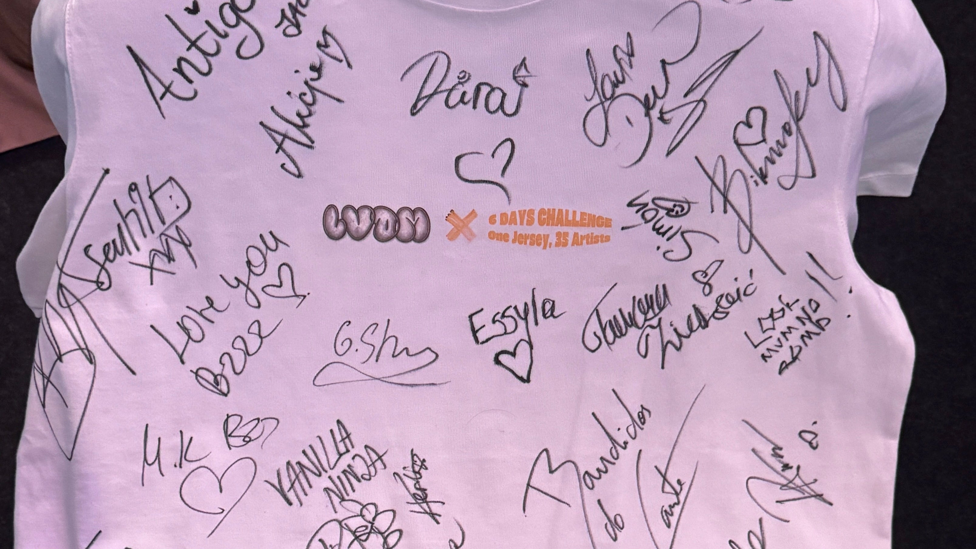 'THE JERSEY' CAMISETA AUTOGRAFIADA EUROVISION 2026