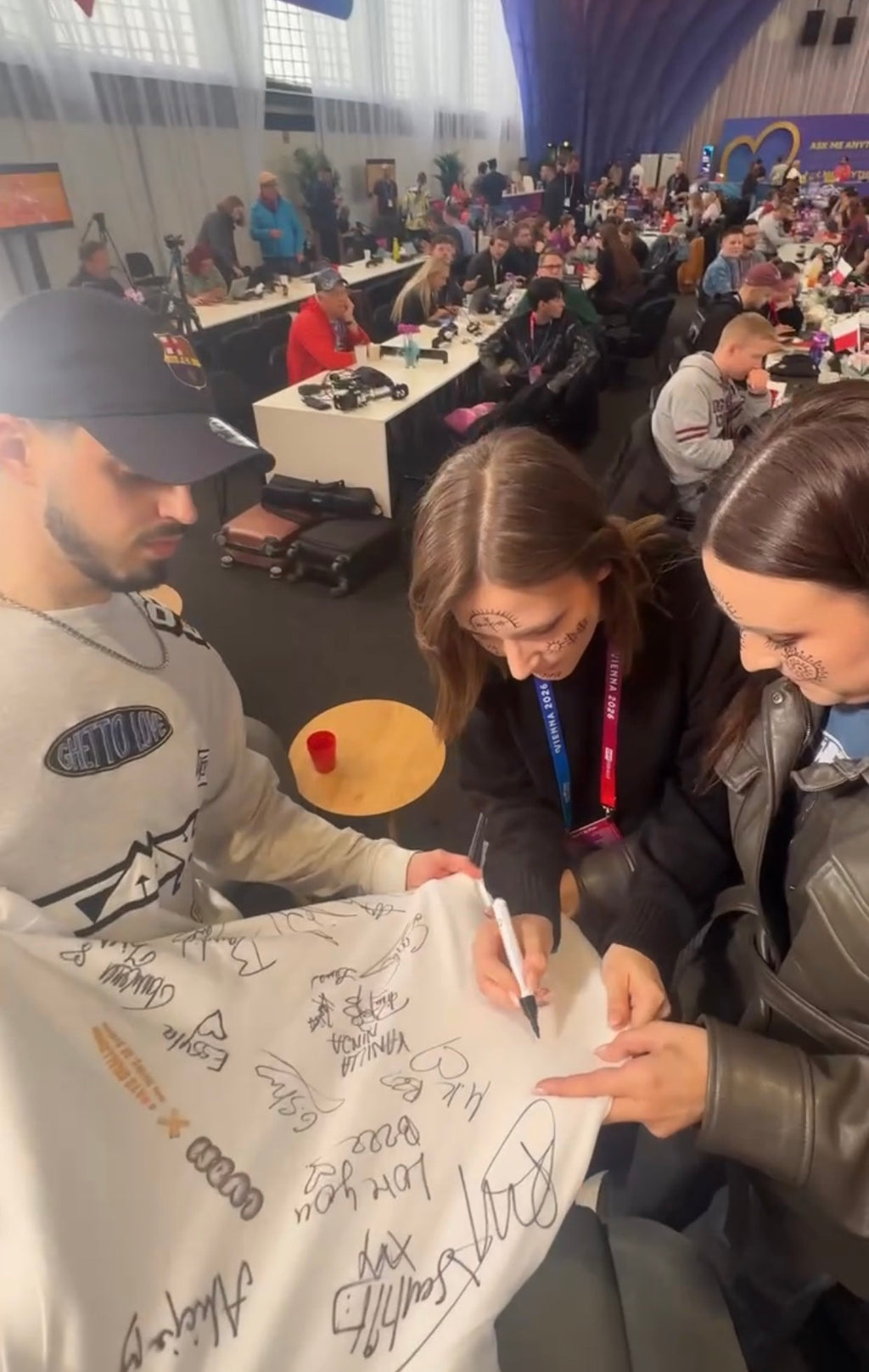 'THE JERSEY' CAMISETA AUTOGRAFIADA EUROVISION 2026