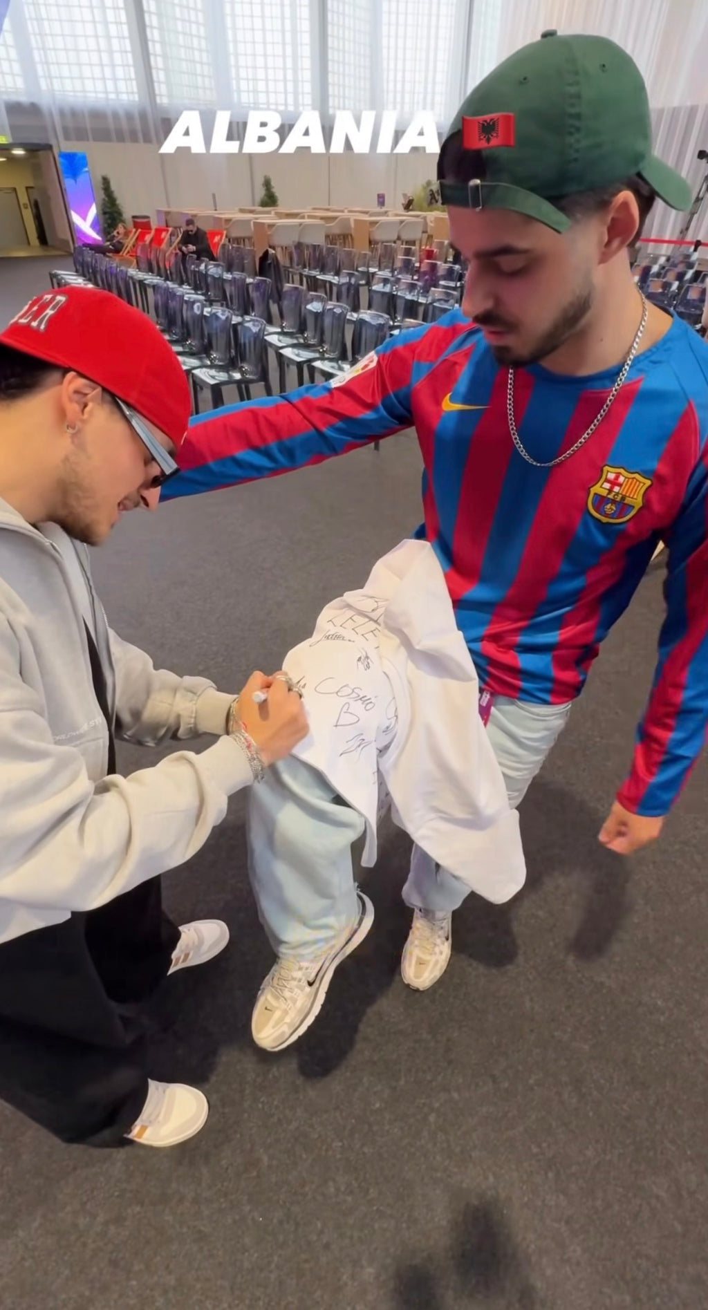 'THE JERSEY' CAMISETA AUTOGRAFIADA EUROVISION 2026