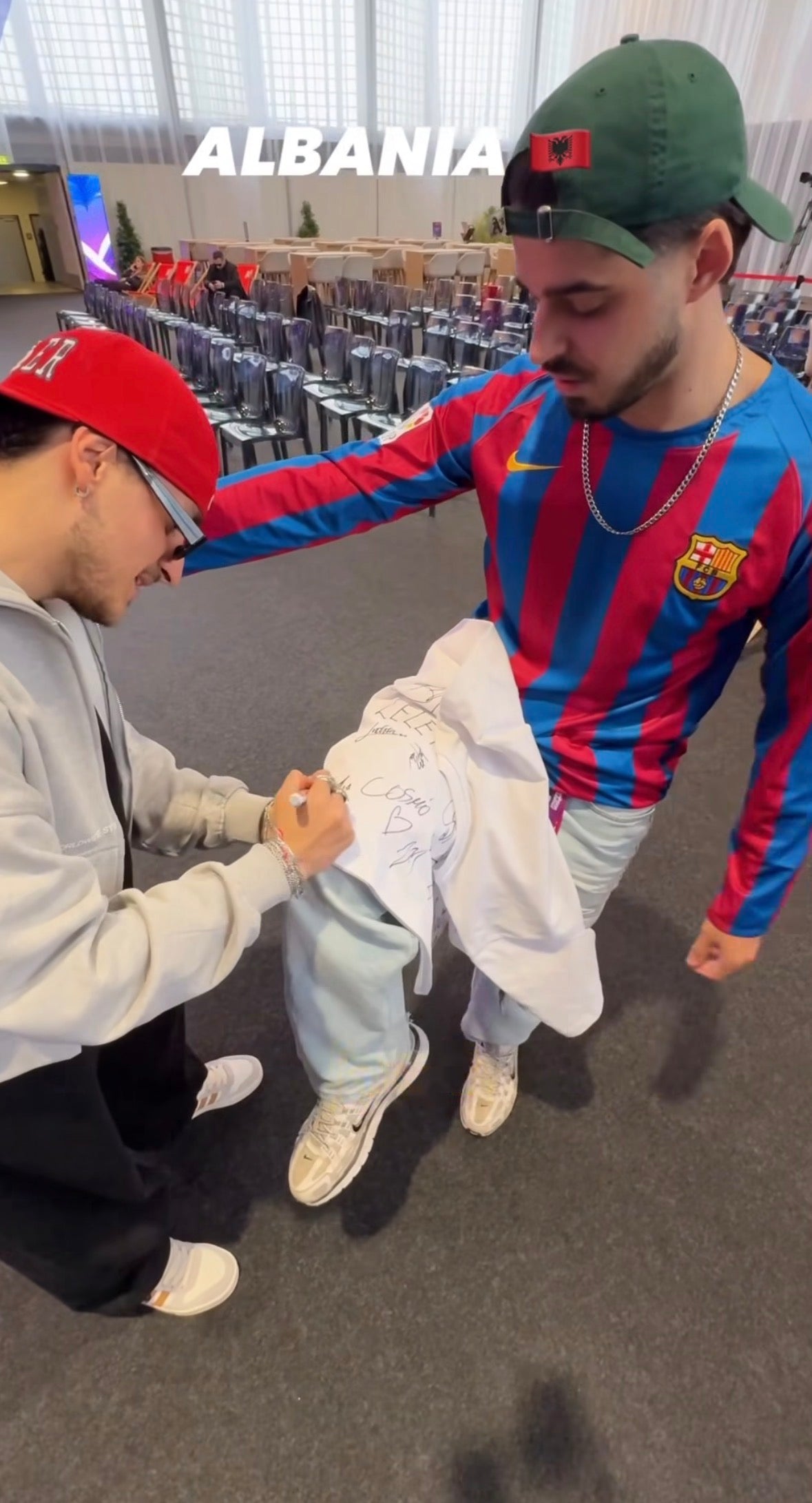 'THE JERSEY' CAMISETA AUTOGRAFIADA EUROVISION 2026