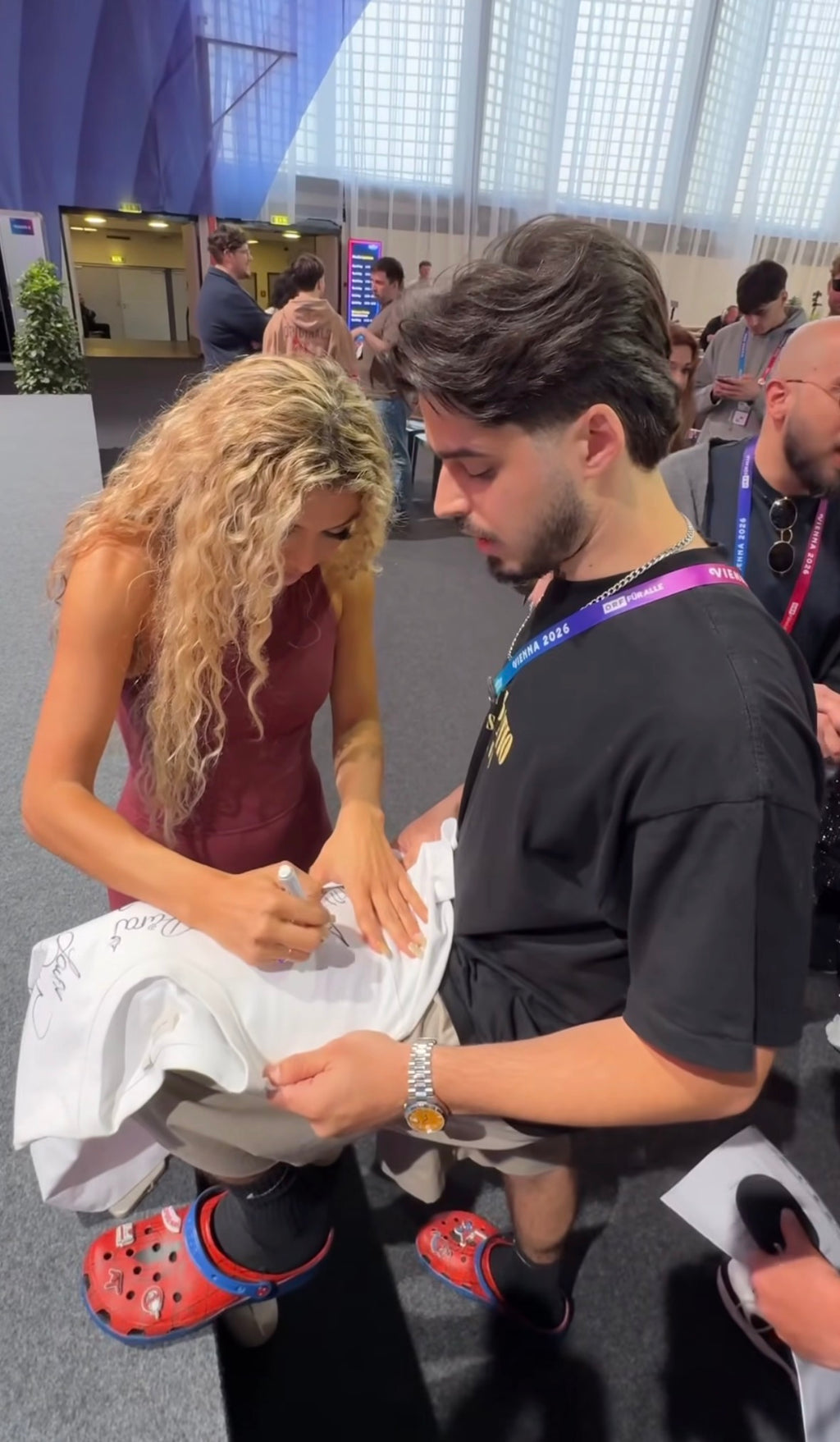 'THE JERSEY' CAMISETA AUTOGRAFIADA EUROVISION 2026